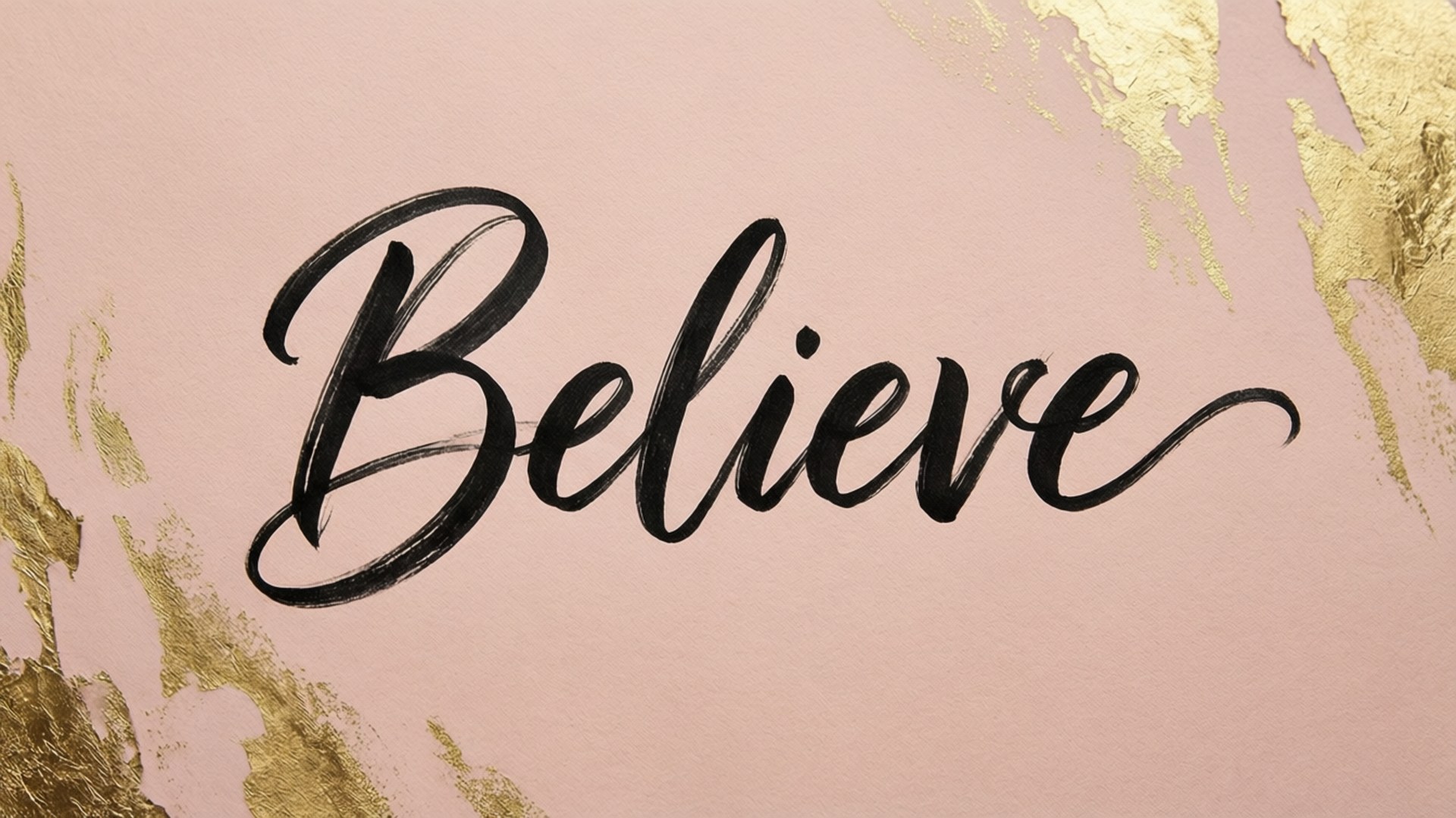 Blush Belief by Wallpapers.art Studio