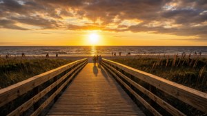Boardwalk Golden Hour