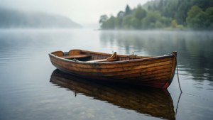 Boat on the Misty Loch
