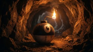 Bob-omb in the Cave