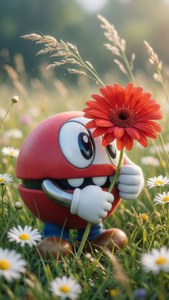 Bob-omb with Flower