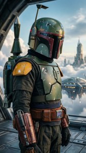 Boba Fett on Bespin