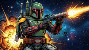 Boba Fett Rocket Blast