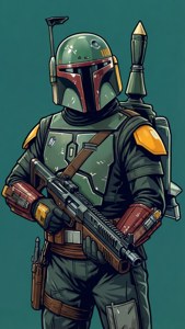 Boba Fett Vector