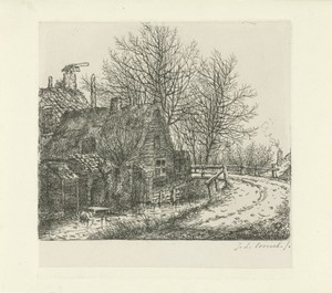 Bocht langs een rivier