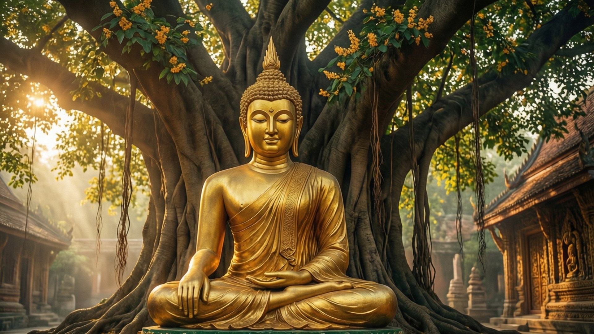 Bodhi Dawn Serenity by Wallpapers.art Studio