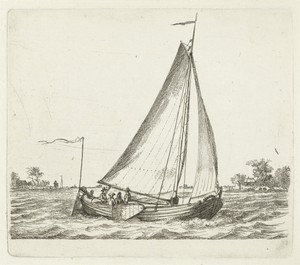 Boeier met vier figuren