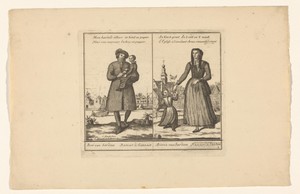Boer en boerin uit Sardam