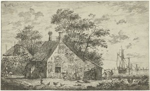 Boerderij aan een rivier