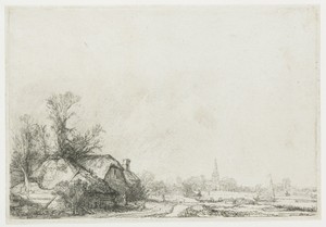 Boerderij aan een vaart: gezicht op Ouderkerk aan de Amstel