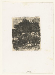 Boerderij aan een zandweg