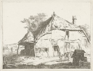 Boerderij bij een waterput