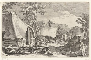 Boerderij met erf en vervallen schuur