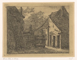 Boerderij met hooiberg