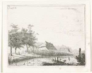Boerderijen aan het water