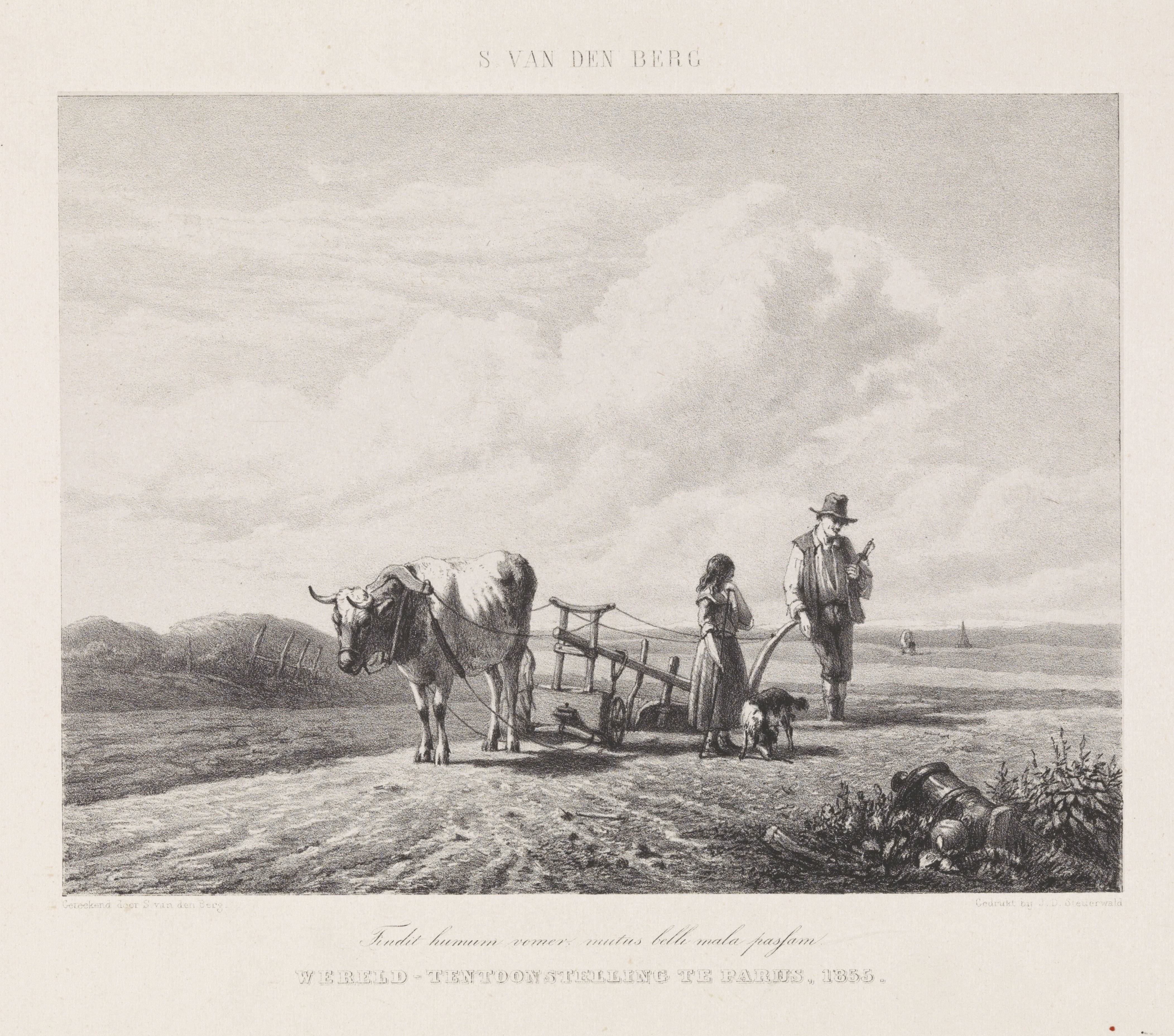 Boeren vinden wapens op het land by Simon van den Berg