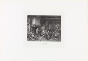 Boerengezelschap binnenshuis