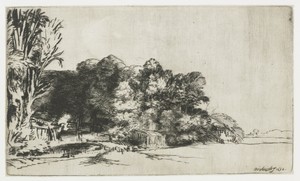 Boerenhuis verscholen tussen de bomen