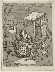Boereninterieur (tweede versie)
