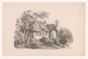 Boerenwoning tussen de bomen