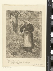 Boerin tussen de kolen