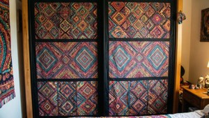 Bohemian Fabric Panels