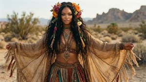 Bohemian Gypsy Rihanna