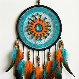 Bohemian Sunburst Dream Catcher