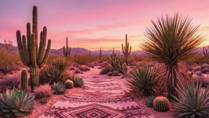 Boho Desert Sunset
