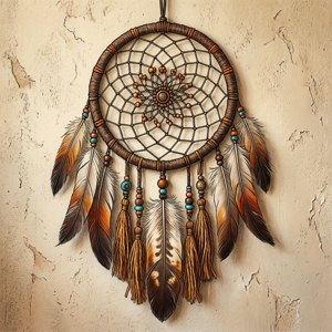Boho Earthy Dream Catcher