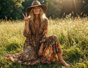 Boho Kate Moss Meadow