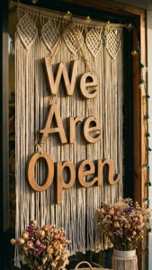 Boho Open Letters