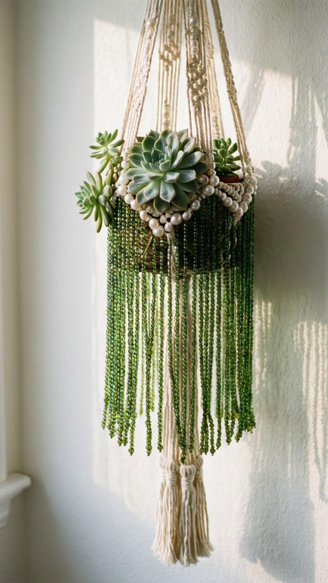 Boho String of Pearls by Wallpapers.art Studio