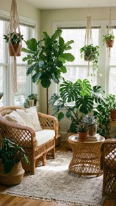 Boho Sunroom Oasis