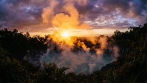 Boiling Lake Sunset