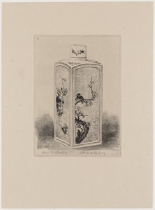Boite à thé porcelaine