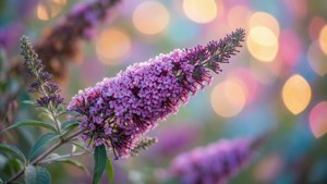 Bokeh Butterfly Bush