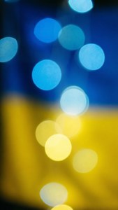 Bokeh Flag Abstract
