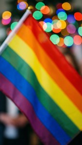 Bokeh Rainbow Close-Up