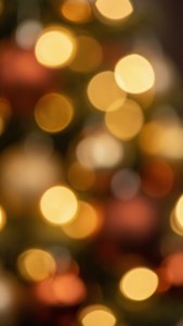 Bokeh Warm Gold Autumn