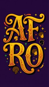 Bold Afro Typography