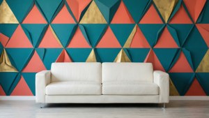 Bold Geometric Accent