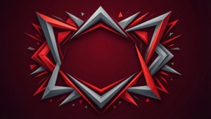 Bold Geometric Frame