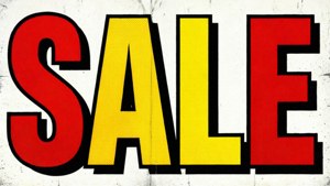 Bold Sale Letters