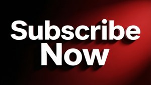 Bold Subscribe Red Black