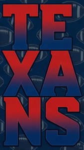 Bold Texans Lettering