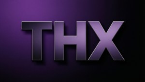 Bold THX Typography