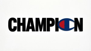 Bold Typography Champion Logo