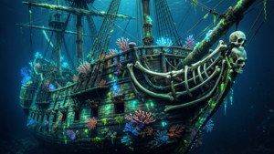 Bone Coral Ship