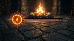 Bonfire Glow Health Bar